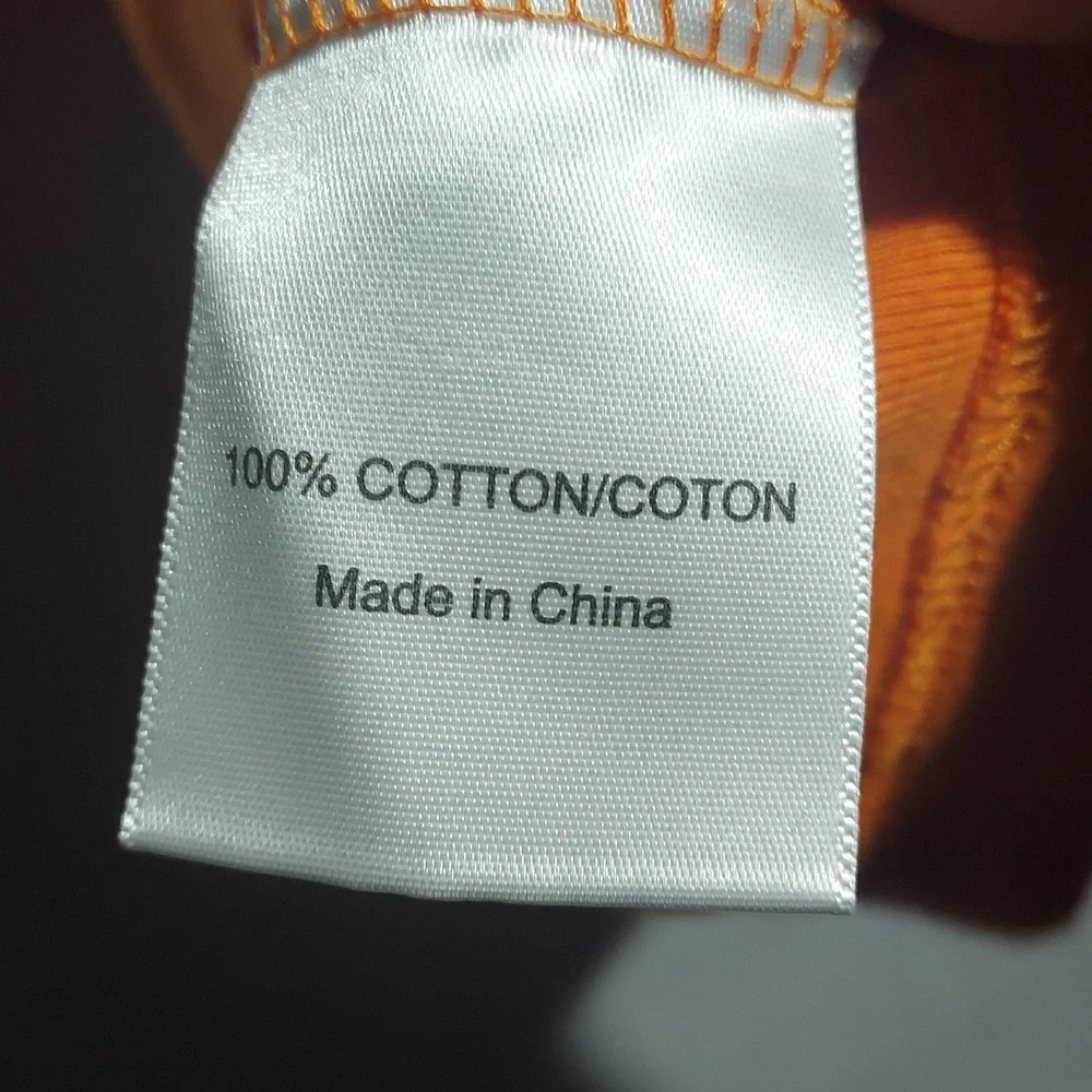 Tory Burch Orange half button short sleeve women's polo‎ shirt size small